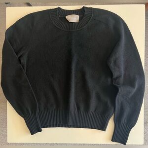 Everlane ReCashmere Crewneck Sweater – Black | Small
